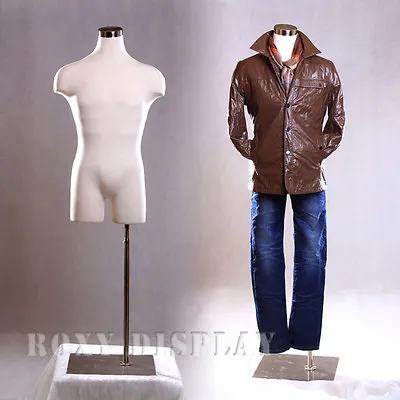 Male Mannequin Manequin Manikin Dress Form #33MLEG01+BS-05 • $94