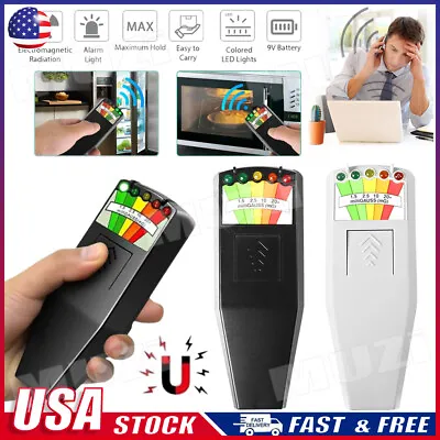 LED Magnetic Field Detector EMF Meter Ghost H-unting Tester Paranormal Equipment • $15.10