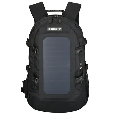 Work School Digital Nomad Laptop I Pad Smart Phone Solar Panel Charger Backpack  • $208.99