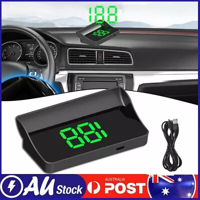 HUD GPS Head Up Display Speedometer Odometer Car Digital Speed Universal AU • $20.89