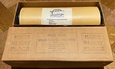 Mills Violano Virtuoso Recut Paper Music Roll #3005 Special Dinner Concert (E) • $124.99