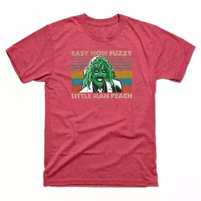 The Retro Men TV Peach Now Mighty  Fuzzy Man Easy Little Tee Boosh • £15.99