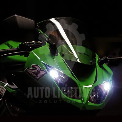 For Kawasaki ZZR1400 ZX10R ZX6R Z1000 White LED Sidelight Light Bulbs *SALE* • £4.49