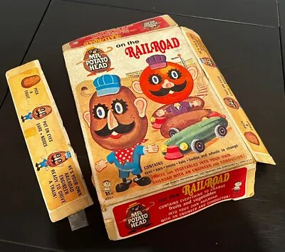 Vintage Hasbro Toy In Mr. Potato Head On The Railroad 1968 • $24.95