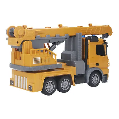 New Remote Control Tower Crane Truck Toy Interactive Reliable Educational RC Eng • $69.05