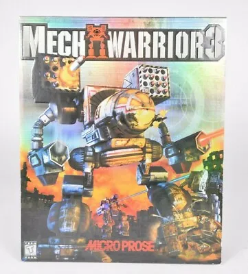 Mechwarrior 3 - PC Big Box 1999 - New/sealed • $55