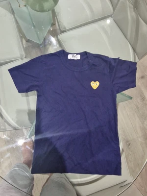 £30 • Buy Comme Des Garcons PLAY Blue T Shirt XS Authentic