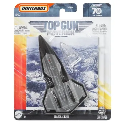 2023 Matchbox Sky Busters Top Gun Maverick Darkstar Fighter Aircraft Model Toys • $15.99