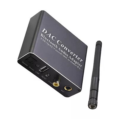 5V 1A DAC Audio Decoder Adapter Receiver Amp U-disk Player With Bluetooth 5.0 • £28.66