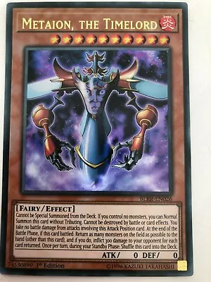 Yugioh Metaion The Timelord BLRR-EN026 Ultra Rare 1st Edition NM • $2.23