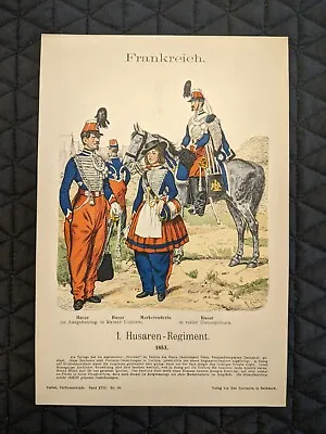 Uniformenkunde By Richard Knotel:  Bande XVII No.30 - Frankreich 1853 • £9.45