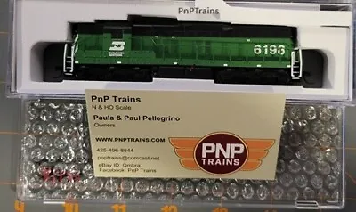 N Scale Atlas 40005315 EMD SD9 Silver BN Burlington Northern Rd# 6198 DCC Ready • $99