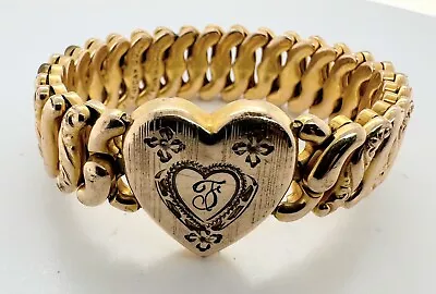 Vintage American Queen Gold Filled Child’s Expansion Bracelet  Pitman & Keeler • $249