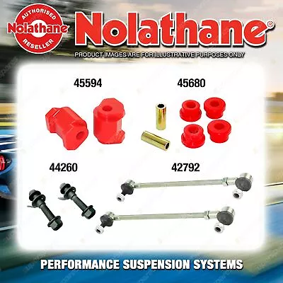 Front Nolathane Suspension Bush Kit For NISSAN ELGRAND E50 6CYL 5/1997-5/2002 • $301.46