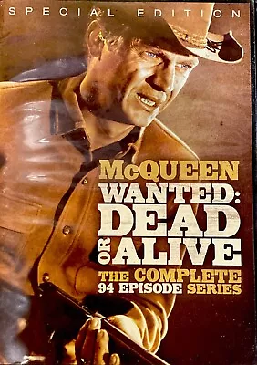 Wanted: Dead Or Alive - The Complete Series Special Edition By Steve McQueen VG • $20.29