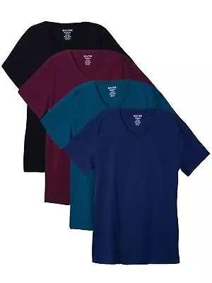 $35.99 • Buy 4-Pack Bolter Men's V Neck T-shirt Cotton