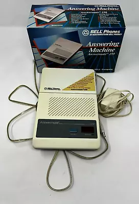 Bell Phones Answering Machine Model 62250 Answermate 250 Tested And Working • $15.99