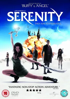 Serenity DVD (2011) Nathan Fillion Whedon (DIR) Cert 15 FREE Shipping Save £s • £1.99