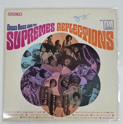 Diana Ross & The Supremes  Reflections  1968 LP Motown S665 Record LP Vinyl • $13.50