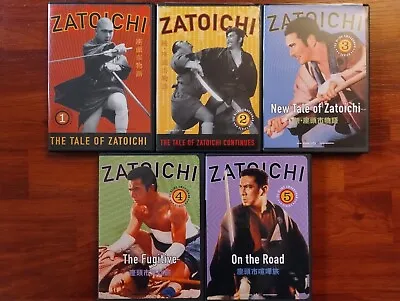 $29.99 • Buy Zatoichi The Blind Swordsman, Vol. 1 - 5 The Tale Of Zatoichi DVD - Complete