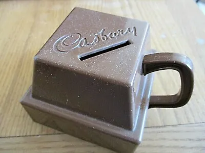 £5.99 • Buy Vintage Retro Cadbury's Drinking Chocolate Cup Money Box With Original Stopper