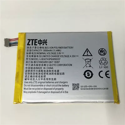 Original Battery Li3830t43p6h856337 ZTE G719C N939St Blade S6 Lux Q7/-C 3000mAh • $24.31