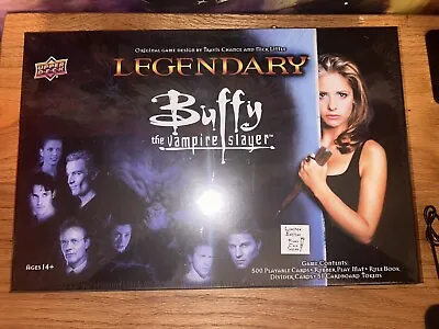BUFFY THE VAMPIRE SLAYER LEGENDARY Limited Edition Board Game Upper Deck Sealed • $31.50