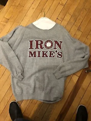 VINTAGE CHICAGO BEARS MEN'S MIKE DITKA  SWEATSHIRT  Iron Mikes Restaurant ￼ • $189