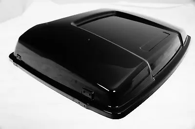 Mutazu Vivid Black Tour Pak Trunk Lid For Harley FLH FLT Road Glide King Electra • $139