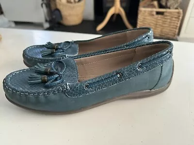 M&s Footglove Ladies Slip On Loafers Uk Size 5.5 Nice Condition  • £12