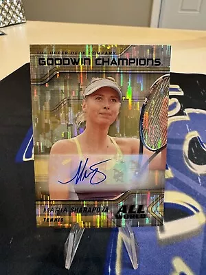 2023 Goodwin Champions Maria Sharapova Autograph Gold Foil • $48