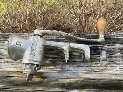 Vintage Hand Crank Universal Meat Grinder No.2 • $20