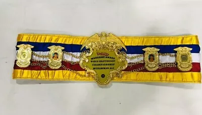 $120 • Buy Mike Tyson Ring Magazine Boxing Championship Belt Adult Size