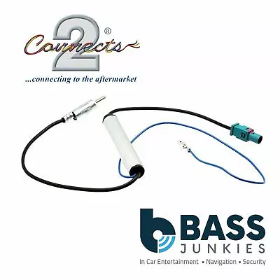 £7.95 • Buy CT27AA14 Car Stereo Radio Booster Fakra Aerial Antenna To Fit VW Golf 2003 On