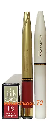 Max Factor Lipfinity Lipcolor Lipstick #118 FEARLESS ~ Original Formula • $12.98