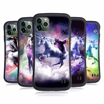 OFFICIAL JAMES BOOKER SPACE UNICORN RIDE HYBRID CASE FOR APPLE IPHONES PHONES • £19.95