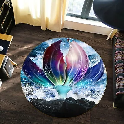 3D Purple Mermaid ZHUA324 Game Non Slip Rug Mat Photo Carpet Zoe • $163.09