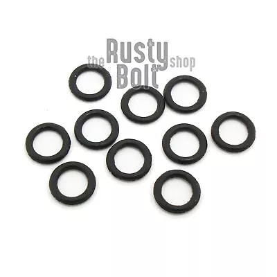 O-rings Nitrile Rubber - 6mm OD 4mm ID 1mm Thickness - Black Seal Gasket • $3.36