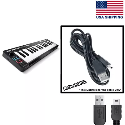 M-Audio Keystation Mini 32 Keyboard Controll USB Cable Transfer Cord Replacement • $13.89