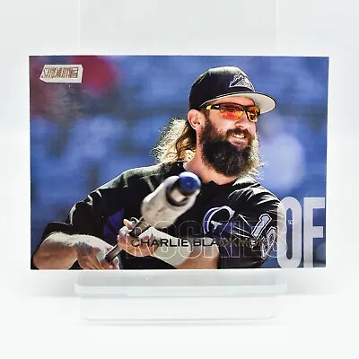 Charlie Blackmon - Colorado Rockies #204 Stadium Club Topps 2018 Baseball Card • £1.49