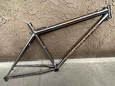 17in PARKPRE Pro825 Ti Finish Tange Ultimate Superlight Mountain Bike Frame • $280