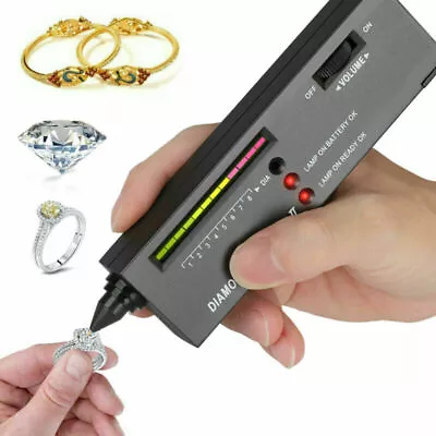 £10.79 • Buy Gold Silver Diamond Tester Selector Gemstone Testing Kit Digital Electronic Tool