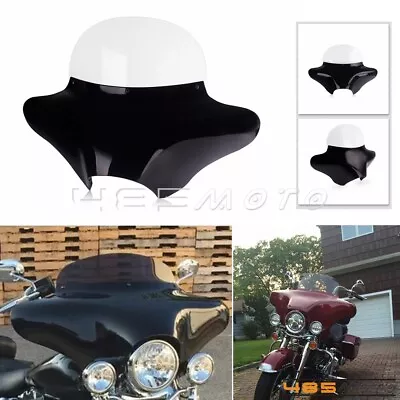 Painted Batwing Fairing Windshield For Harley Touring Road King FLHR Fatboy FLFB • $311.91