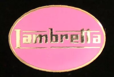 Oval Lambretta Enamel Badge - 6 Colours • £2.75