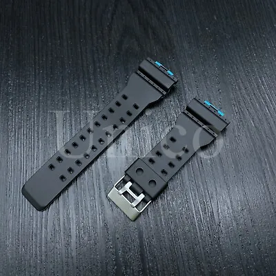 Fits For Casio G-Shock G-8900 GA-100 GA-110 B/Blue Replacement Watch Band Strap • $12.95