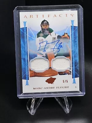 ⭐️ Marc-Andre Fleury Double Patch Autograph Artifacts 22-23 #5/5 ⭐️ • $449.95