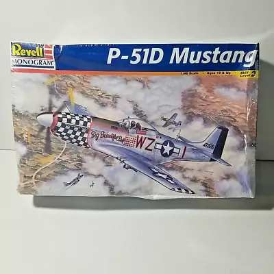 Revell P-51D Mustang Plane 1:48 Scale Plastic Model Unopened Damaged Box • $7.99