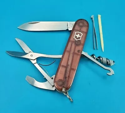 Victorinox Compact Swiss Army Knife Multi Tool 91mm! NO RESERVE! *ROUGH OPENING* • $42