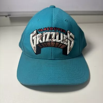 Mitchell & Ness Vancouver Grizzlies Snapback Hat Black/Teal NBA  • $10