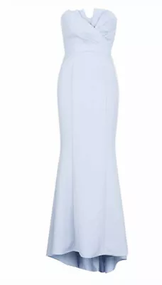 Jarlo El Alice Evening Dress Ladies Piwder Blue Size UK 6 #REF106 • £69.99